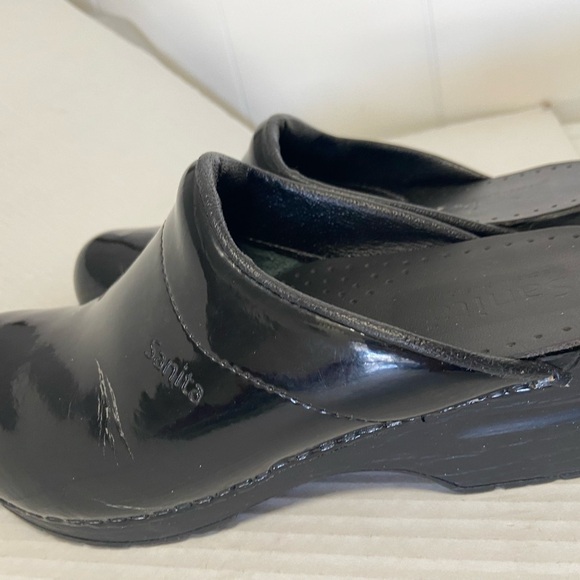 Sanita black clogs women’s size 6.5 - Picture 8 of 9